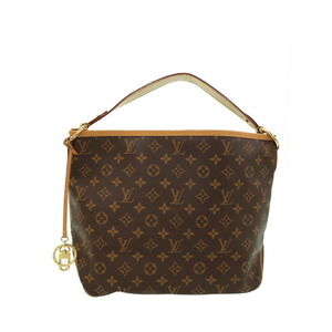 Louis Vuitton Monogram Leather Brown Delightful Semi Shoulder Bag